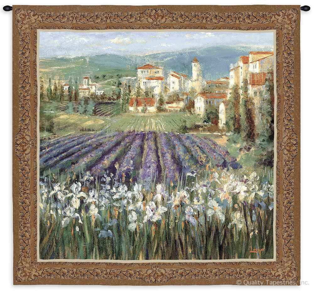 Provincial Village Landscape Wall Tapestry