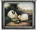 Two Himalayan Rabbits Wall Tapestry - C-3076